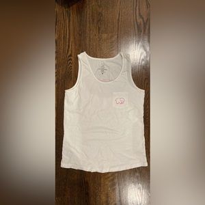 Ivory Ella Graphic Tank Top